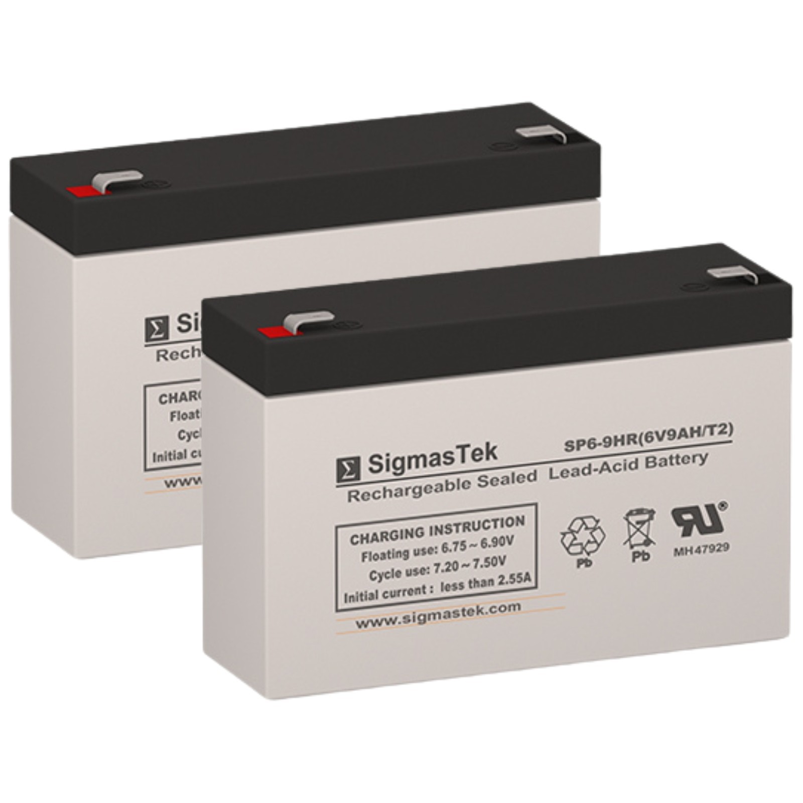 Battery Pack for CyberPower OR700LCDRM1U - 6V Sealed, Rechargeable by SigmasTek
