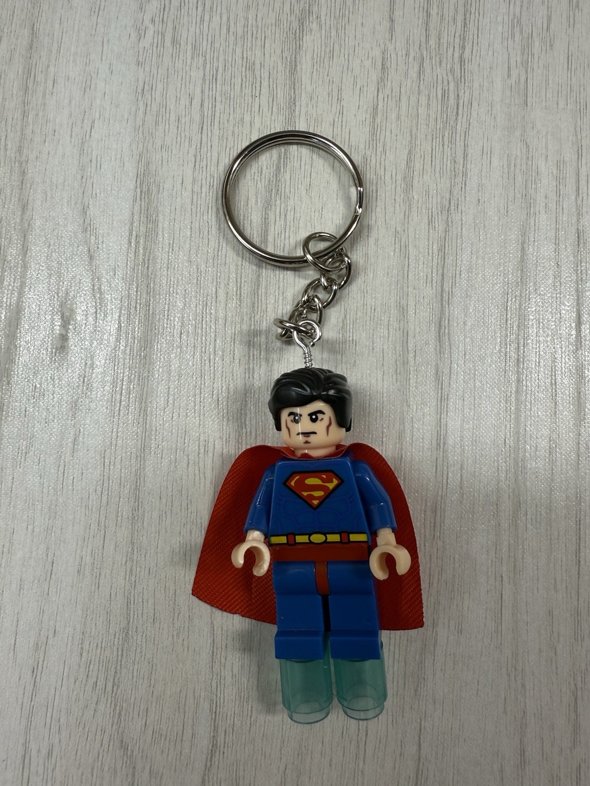Superman Minifigure Keychain