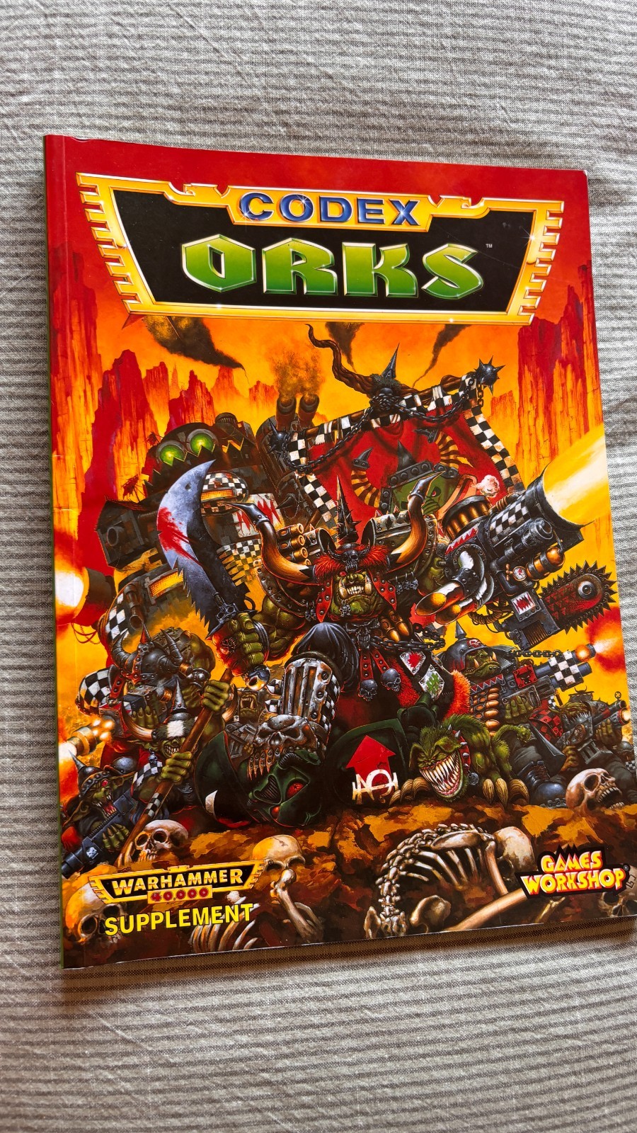 Games Workshop Warhammer 40k Orks Codex 2nd Edition 1994 lovely copy