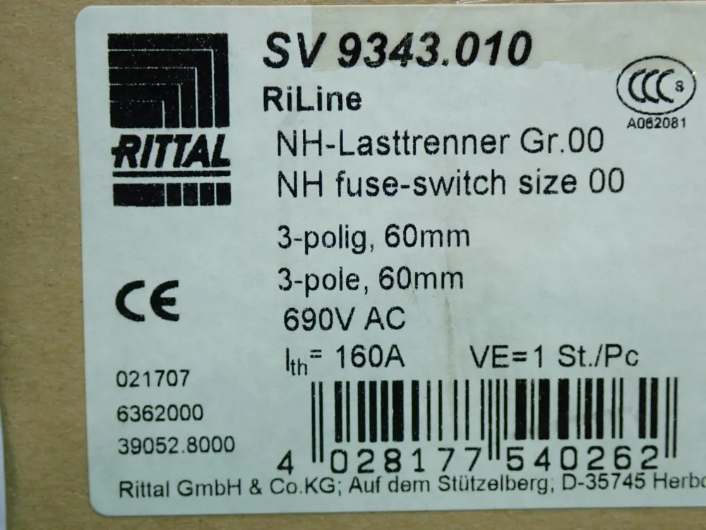 RITAL NH FUSE-SWITCH SV9343.010