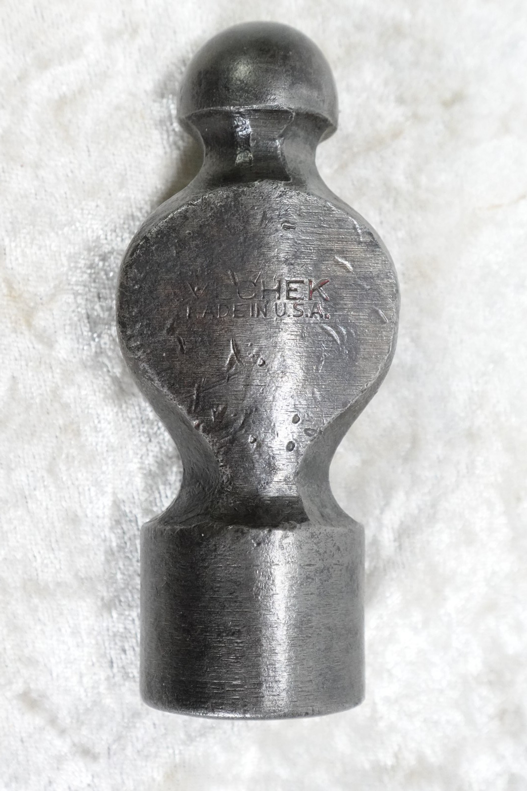 VLCHEK Made In USA 17 Oz Ball Pein Peen Hammer Head Vintage Hand Tool