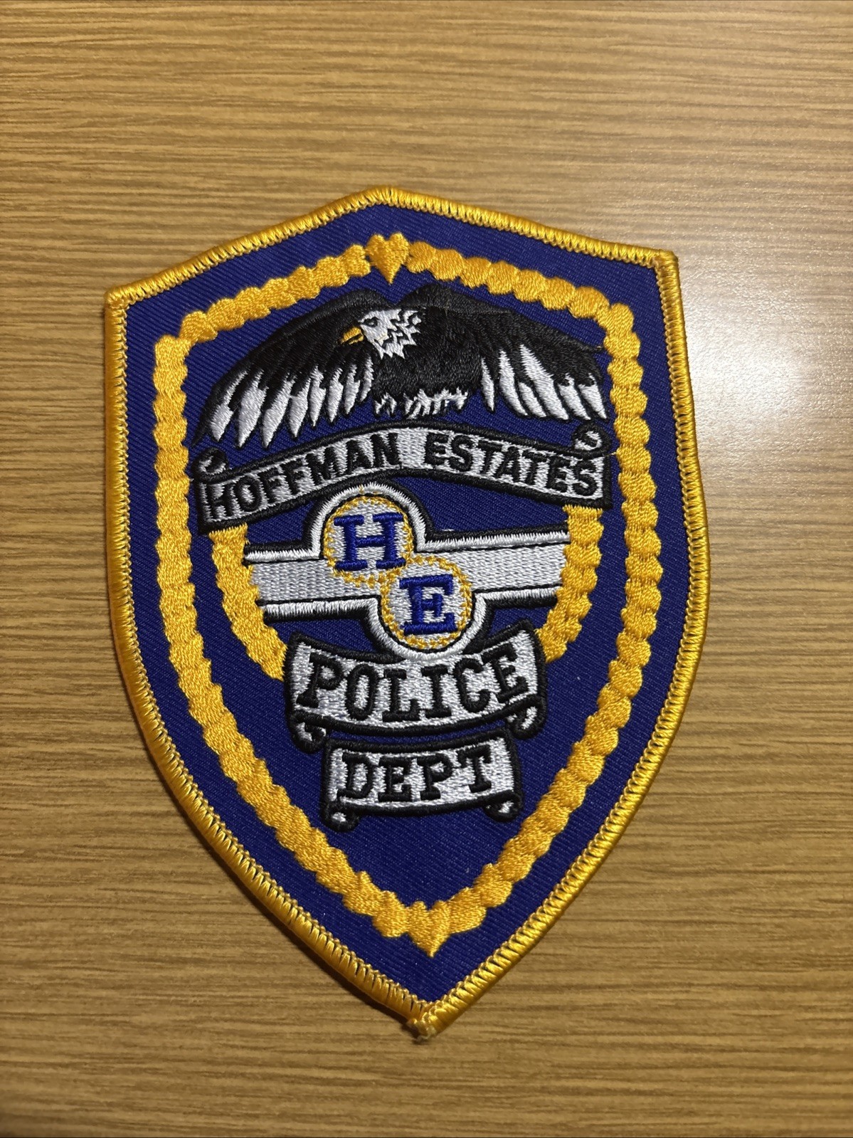 Hoffman Estates Illinois Collectible Police Patch-Historical Memorabilia