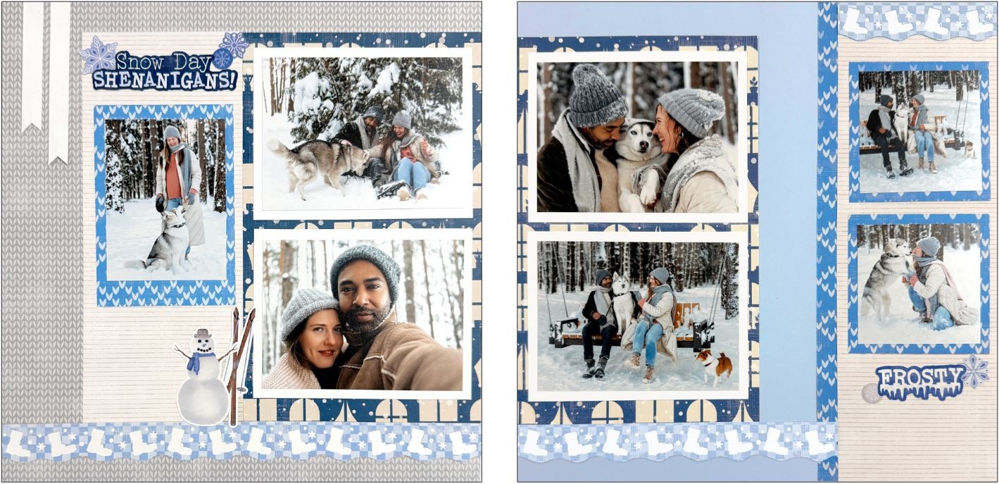 Creative Memories "Winter Boots" Border Maker Cartridge for Border System - NEW!