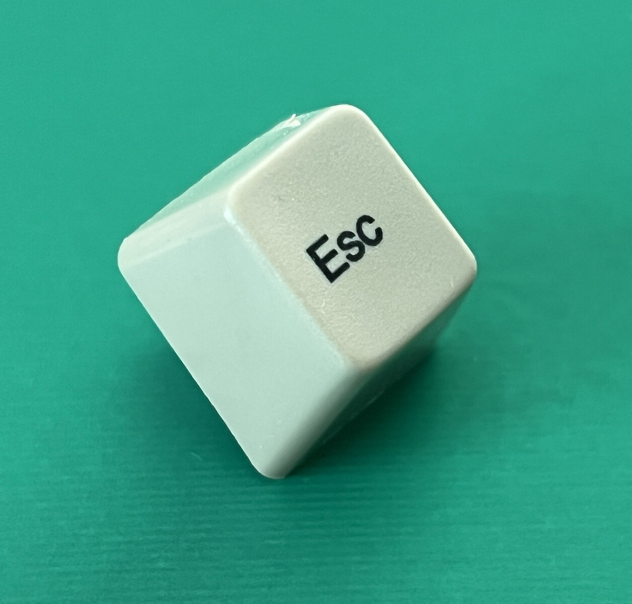 ESC Key Cap (Pebble) for IBM Model M Replacement Unicomp Keycap BRAND NEW w/Stem