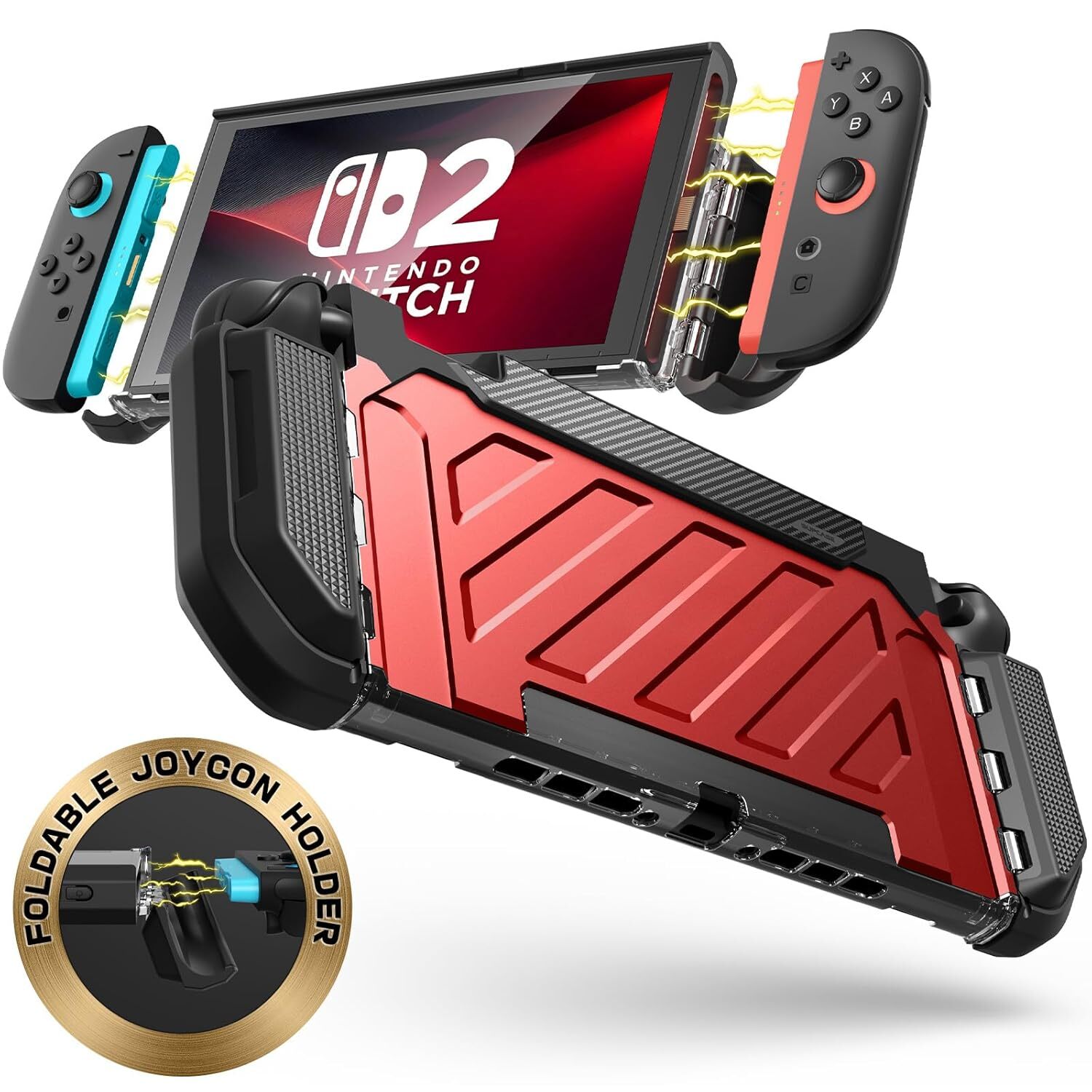 SUPCASE for Nintendo Switch 2 (2025) Dockable Case Magnetic Joy-Con Friendly NEW