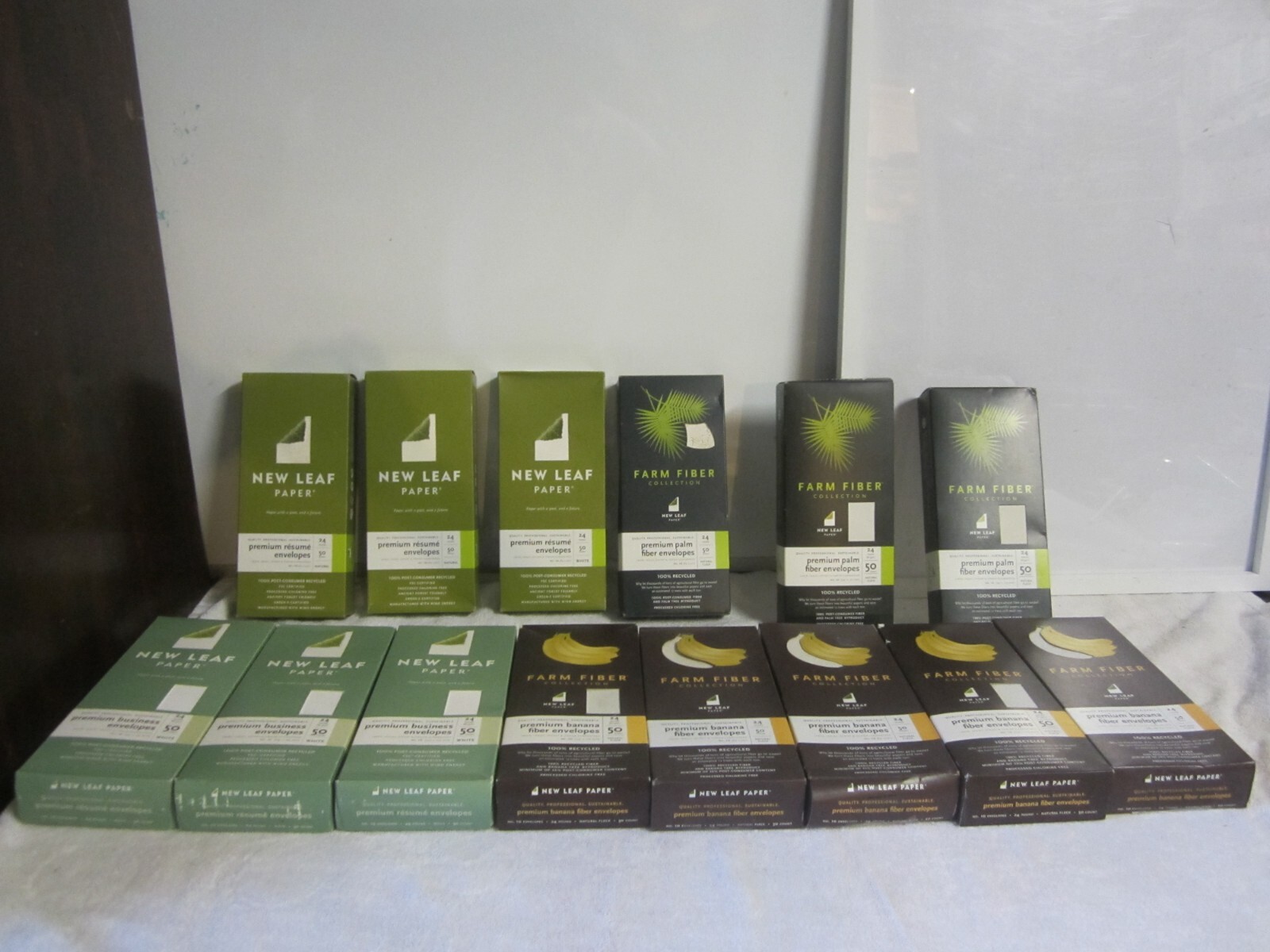 Huge lot  New  Southworth New Leaf Paper,farm fiber, 700 Envelopes! Great Deal!