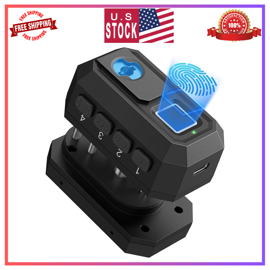 AINIRO Biometric Trigger Lock, Gun Trigger Lock for Rifles and Shotguns, Handgun
