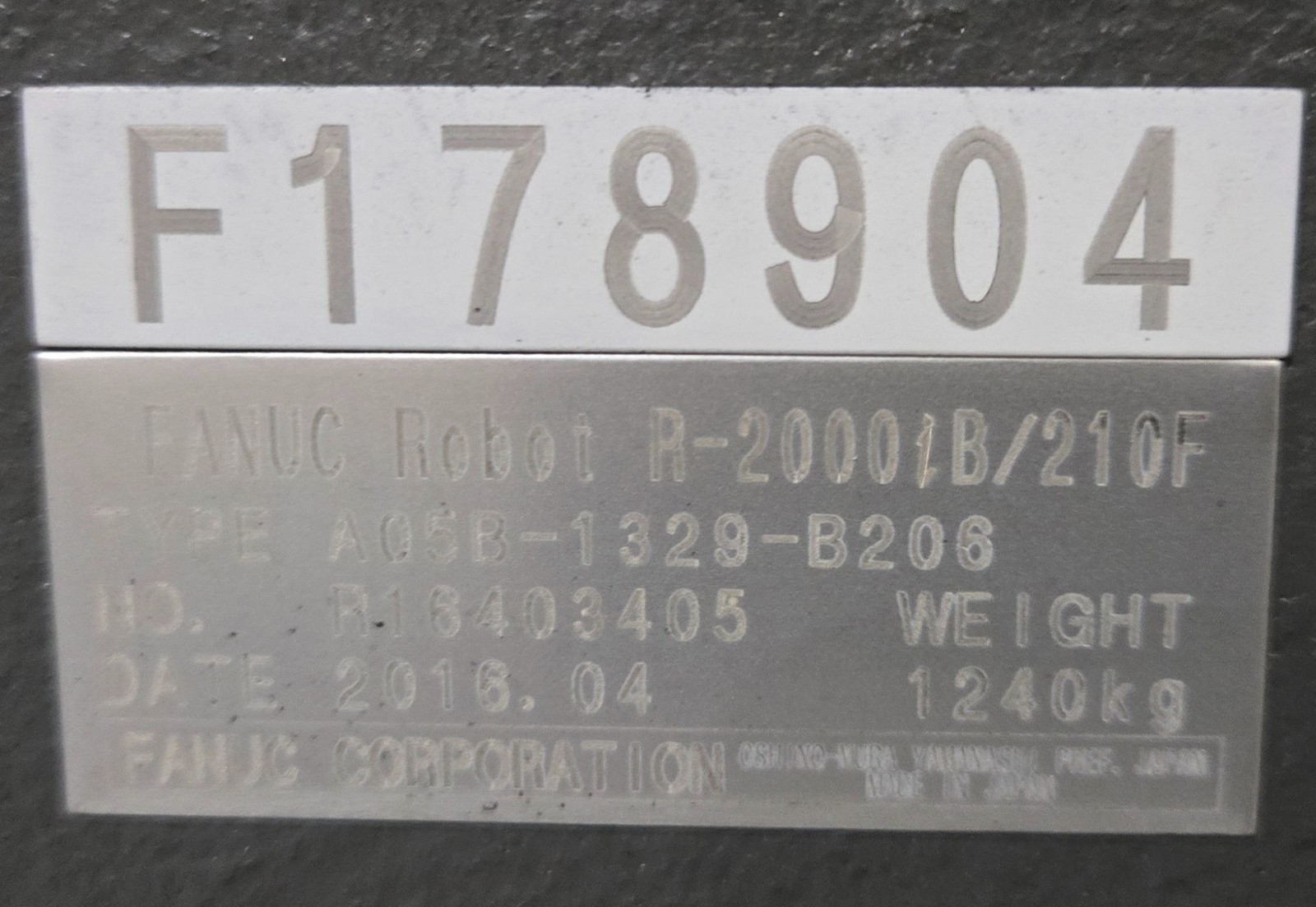 FANUC R-2000iB/210F Robot with R-30iB Controller NEW