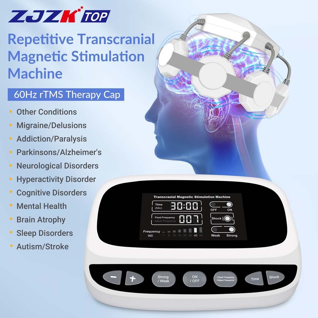 rTMS Transcranial Magnetic Stimulation Device for Treatment-Resistant Depression