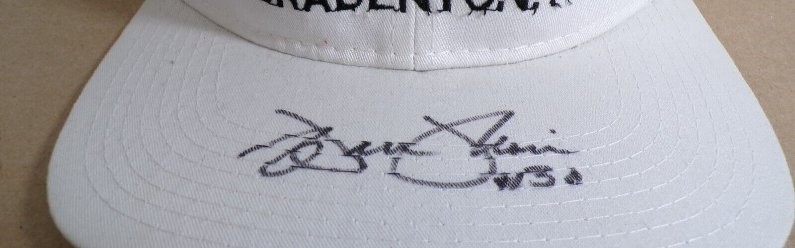 Johnny O'Brian Pirates Spring Training Autographed Snapback Hat w/COA 012425DMT