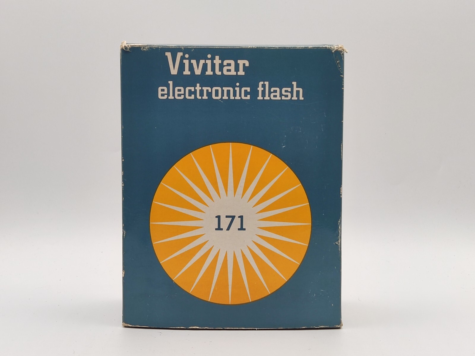 Vintage Vivitar 171 Electronic Flash With Cable Hard Case and Manual