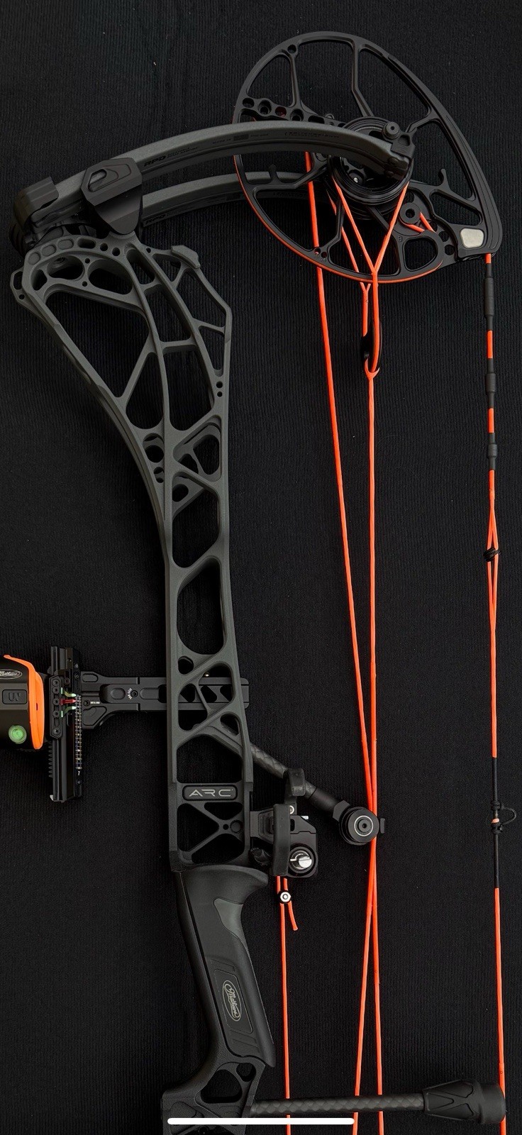 NEW 4x4 Mathews ARC 30 Bow Strings String COMPLETE SET Flo Orange