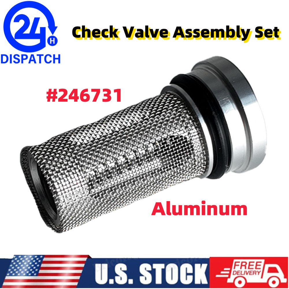 246731 For Fusion Air Purge Spray Gun Check Valve Assembly Set