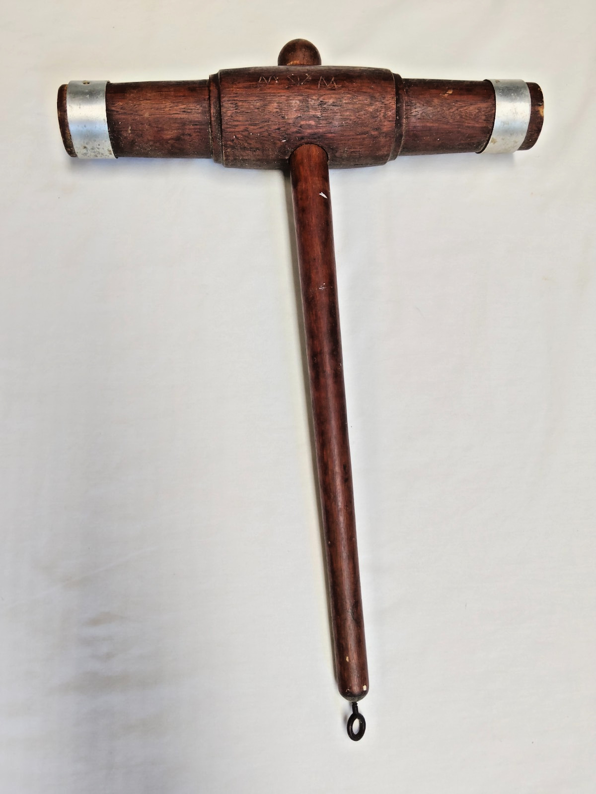 Vintage Caulking Mallet Hammer Shipwright Ship Boat Building Caulk Tool -AF