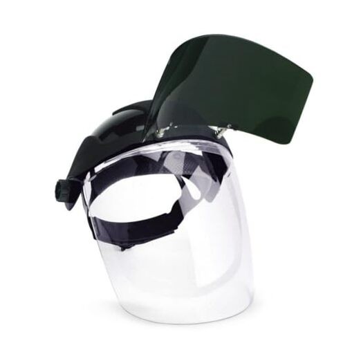 DP4 Face Shield - Lightweight Mask with High Shade 8 Infrared Visor Standard