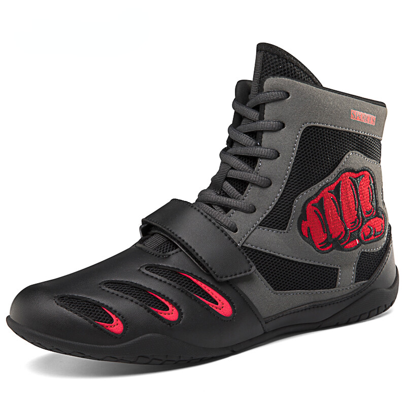 Men's Boxing Shoes Rubber Outsole Breathable Wrestling Shoes Wrestling Shoes