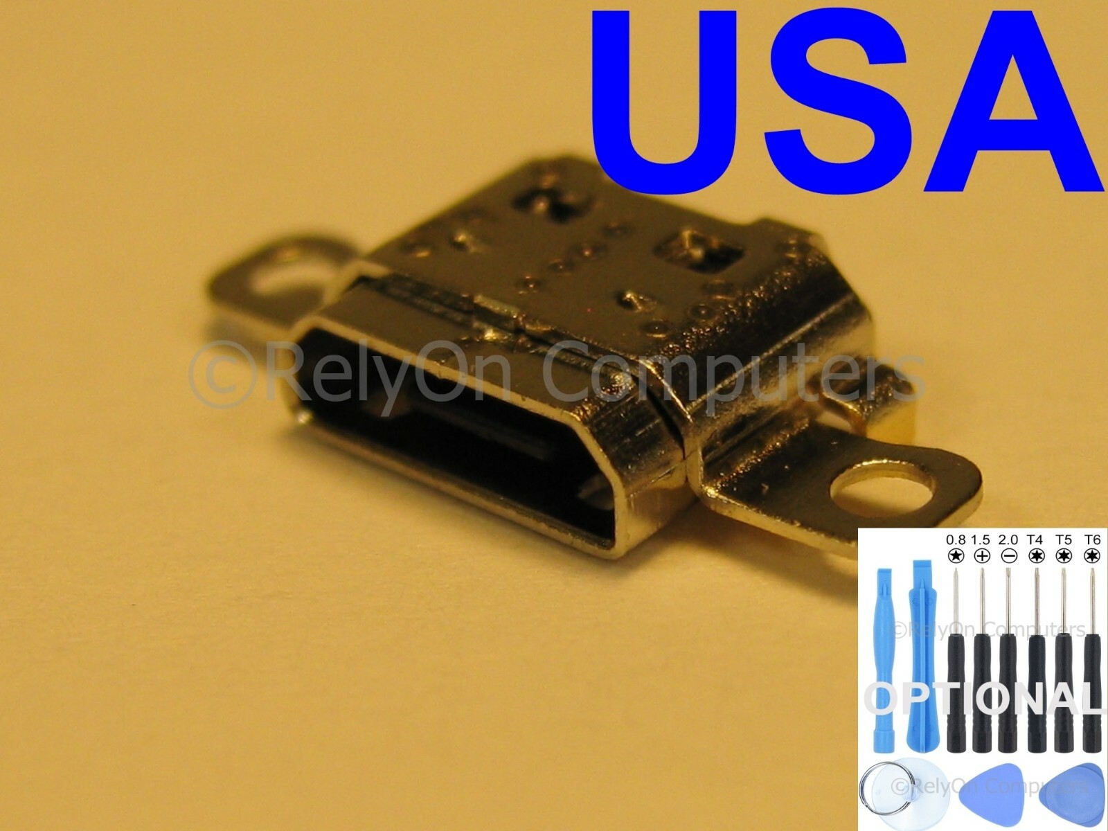 1x Micro USB Charging Port Sync For Amazon Kindle Fire 7 M8S26G 2019 9th Gen