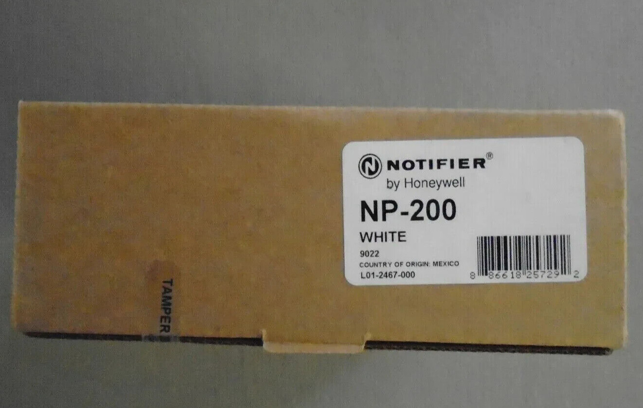 NOTIFIER NP-200 ADDRESSABLE PHOTOELECTRIC SMOKE DETECTOR
