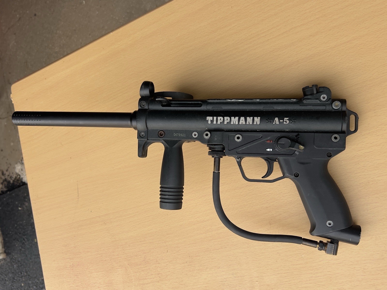 Tippmann A-5 w/ Response Trigger Paintball Gun A5 - Black