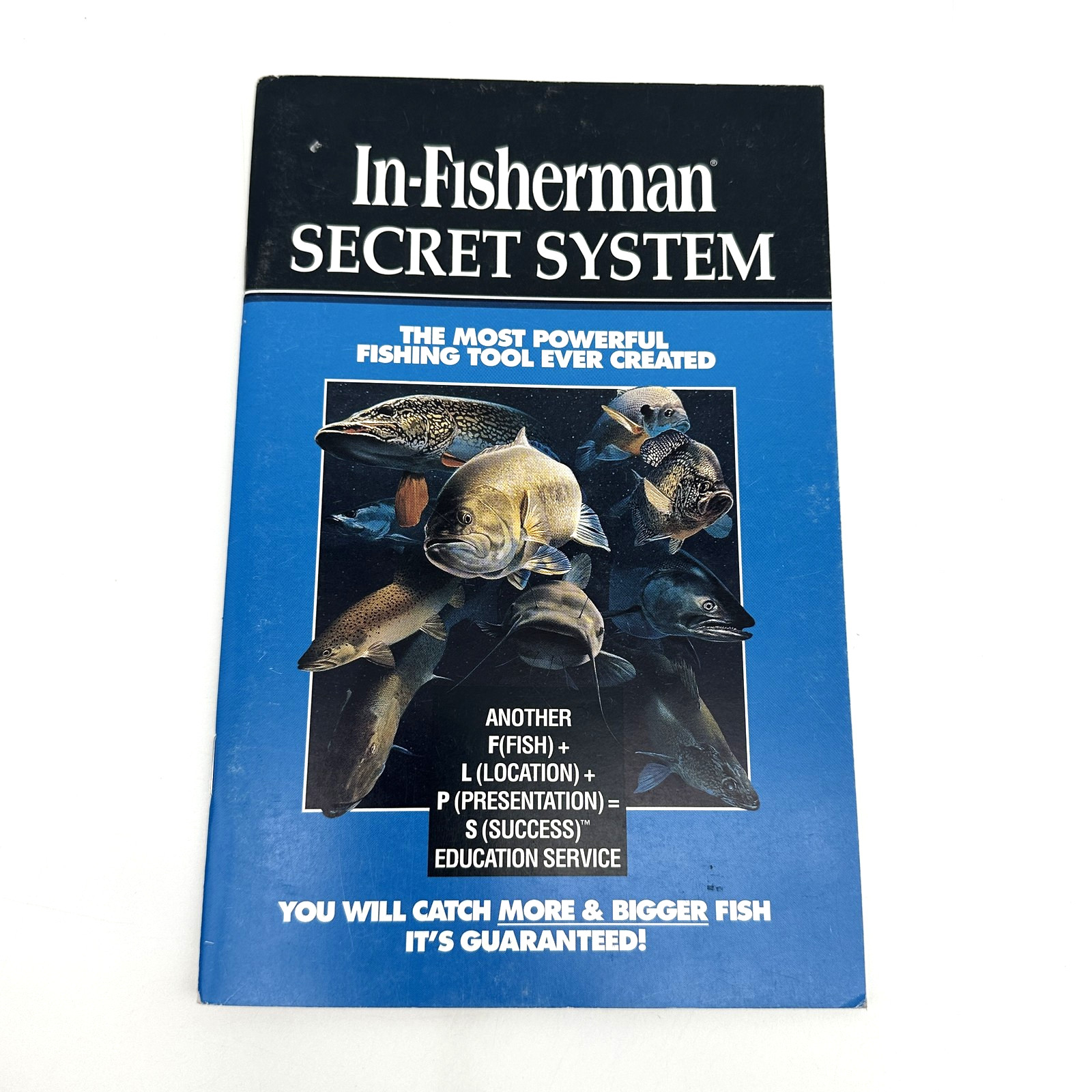 In-Fisherman Secret System Fishing Guide Booklet How To Catch More & Bigger Fish