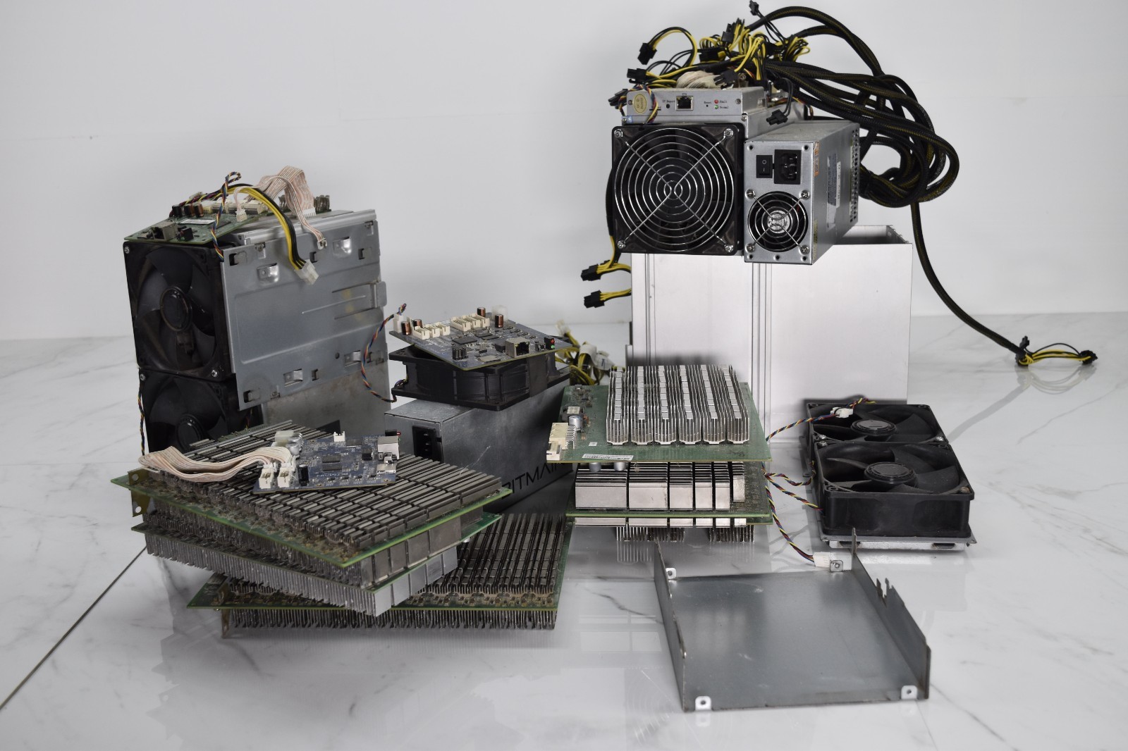 Bitcoin miner parts, As is damaged
