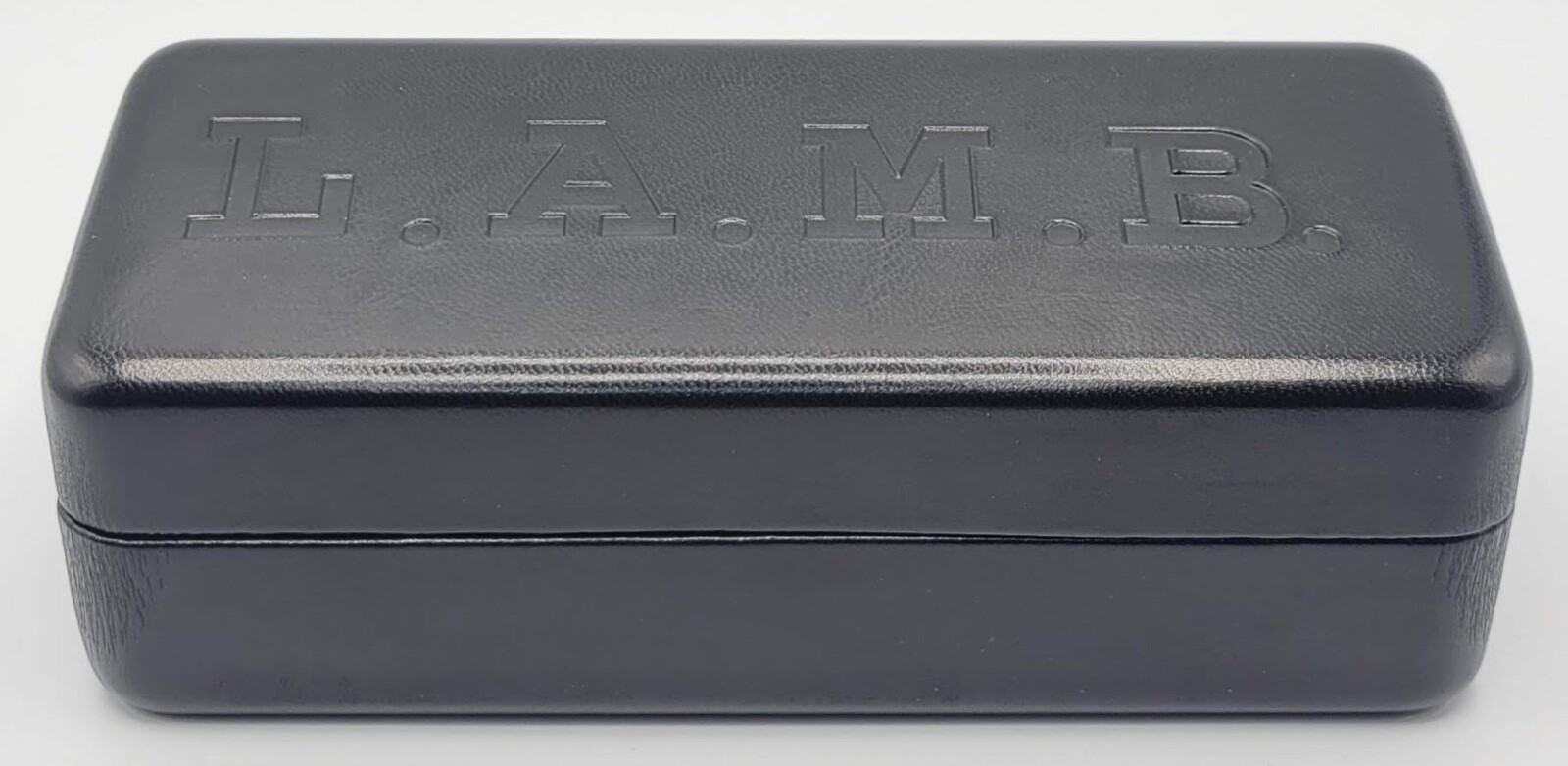 **LARGE** - NEW - AUTHENTIC - L.A.M.B. - GLOSS BLACK - HARD SUNGLASSES CASE