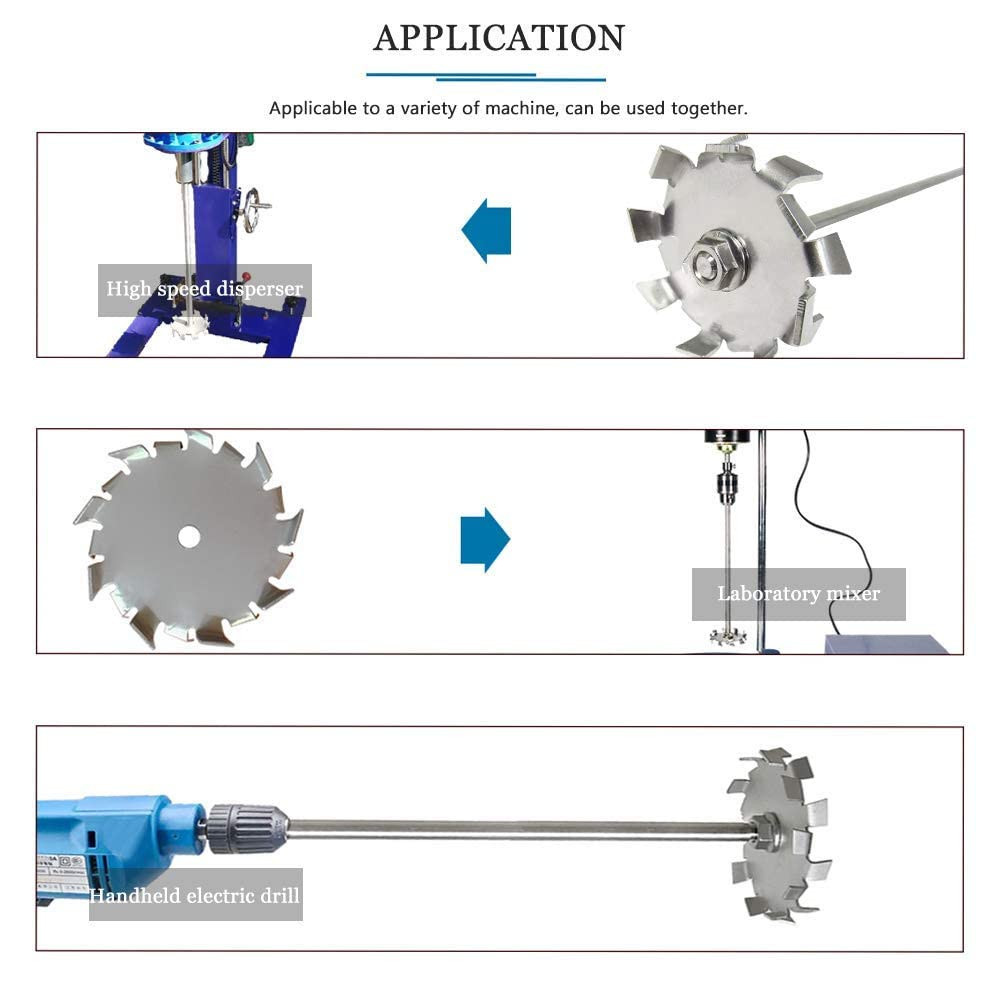 Dispersing Disc Dispersion Impeller Dispersing Machine Blade Paddle Impeller Sta