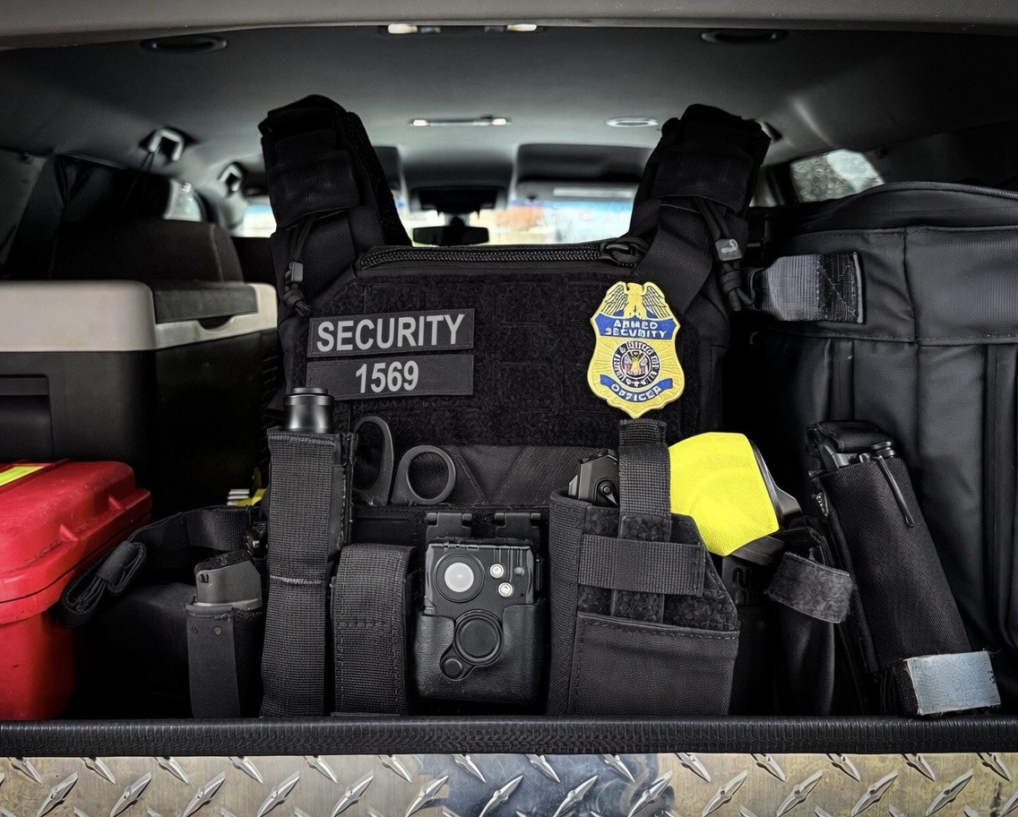 Armed Private Security Shield Patch