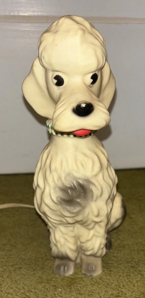Vintage Nan-San Poodle Night Light (untested)