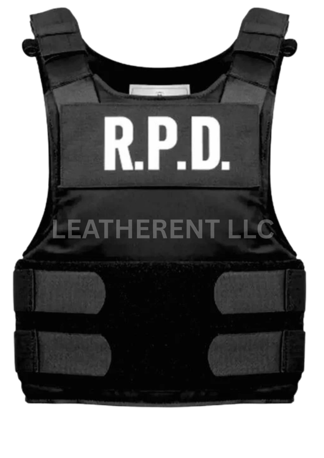 Leon Kennedy Men's RE4 Remake Movie Style Tactical R.P.D. Cotton Vest- ALL SIZES
