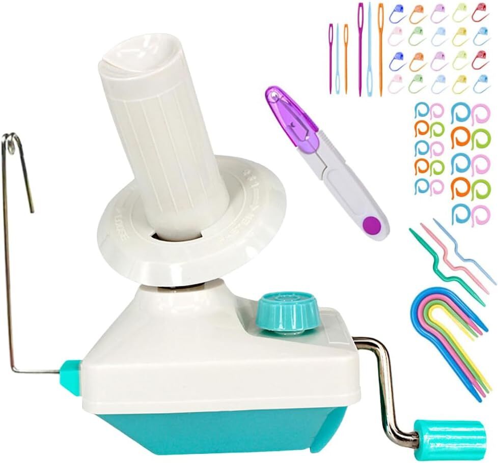 Yarn Ball Winder, Convenient Yarn Winder for Yarn,Yarn Swift and Ball Winder ...