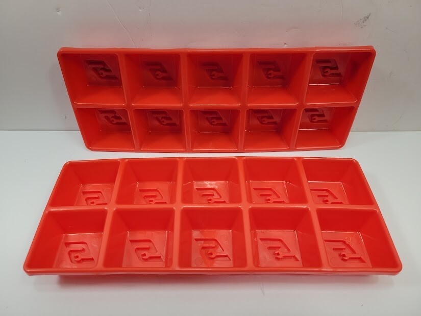 New Pair of Snap-on Tools Wrench Ice Cube Trays. Each tray makes 10 ice cubes
