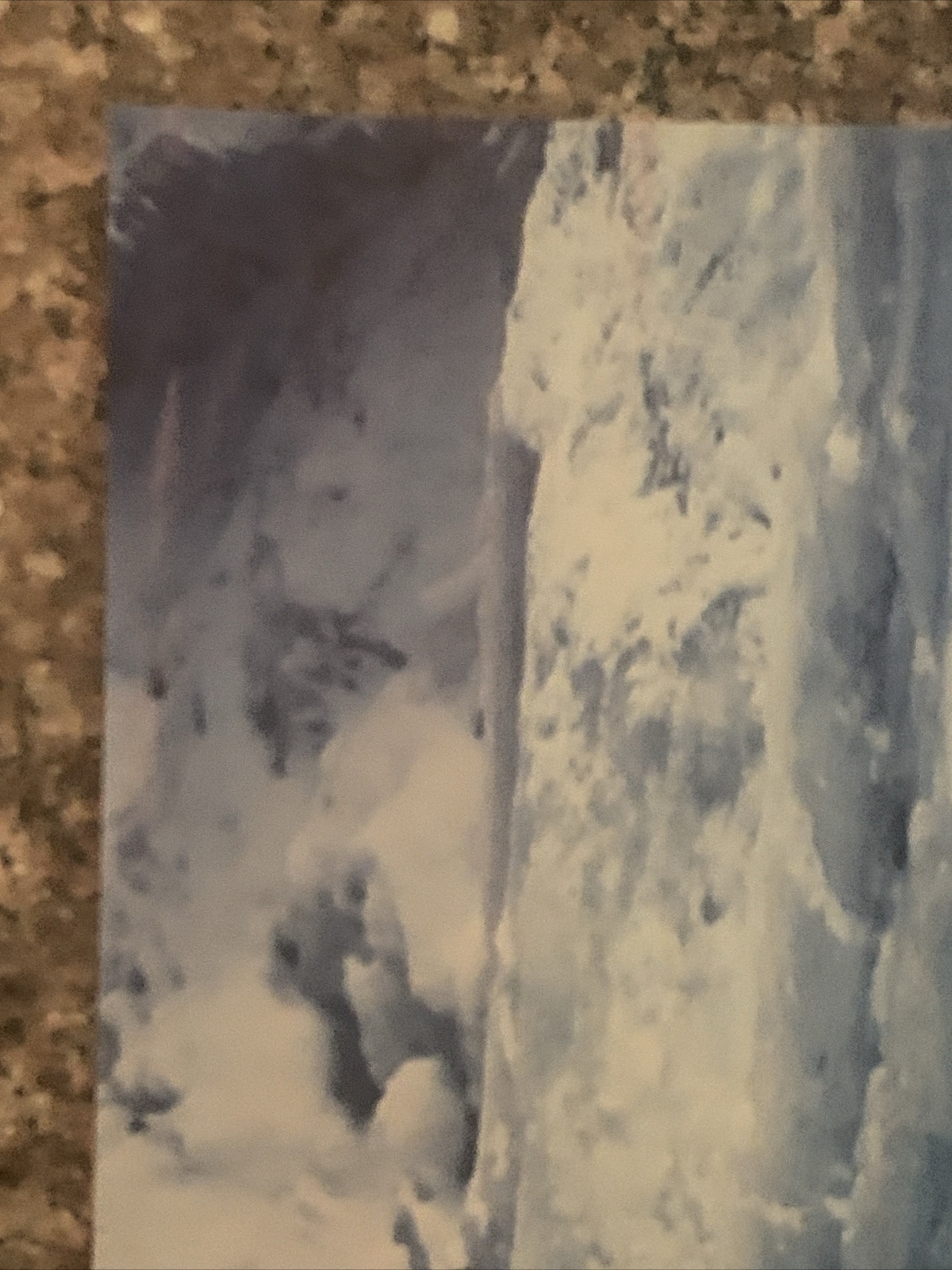 1999 Mountain Dew PRINT AD Ice Climbing Adopt Glacier Do The Dew VTG 1990s Soda