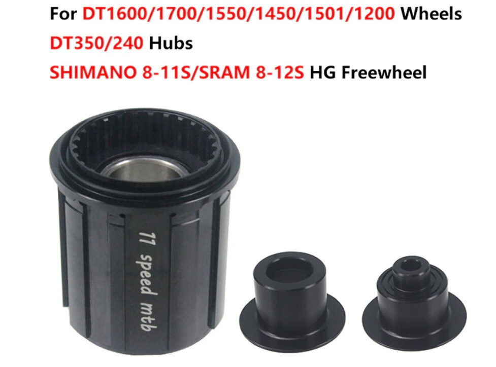 DT SWISS 240/350 MTB LIGHT SHIMANO FREEHUB WITH BEARINGS