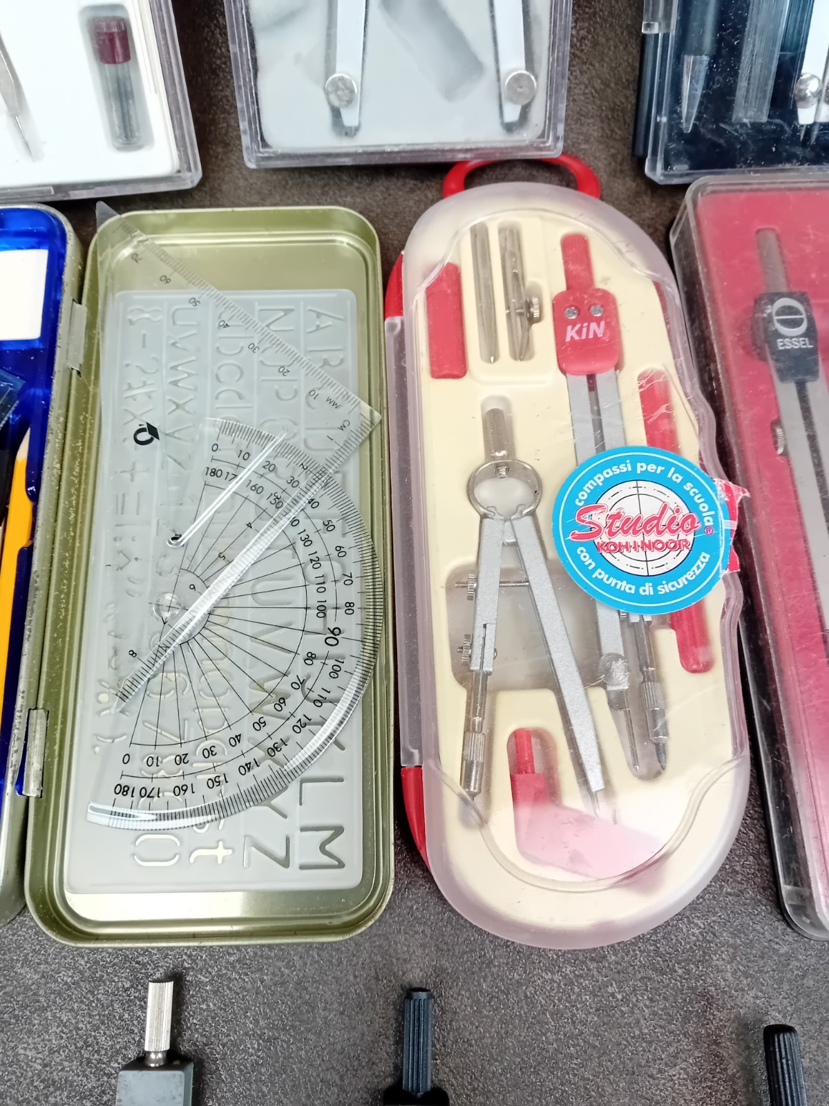 Job Lot of Technical Drawing Instruments