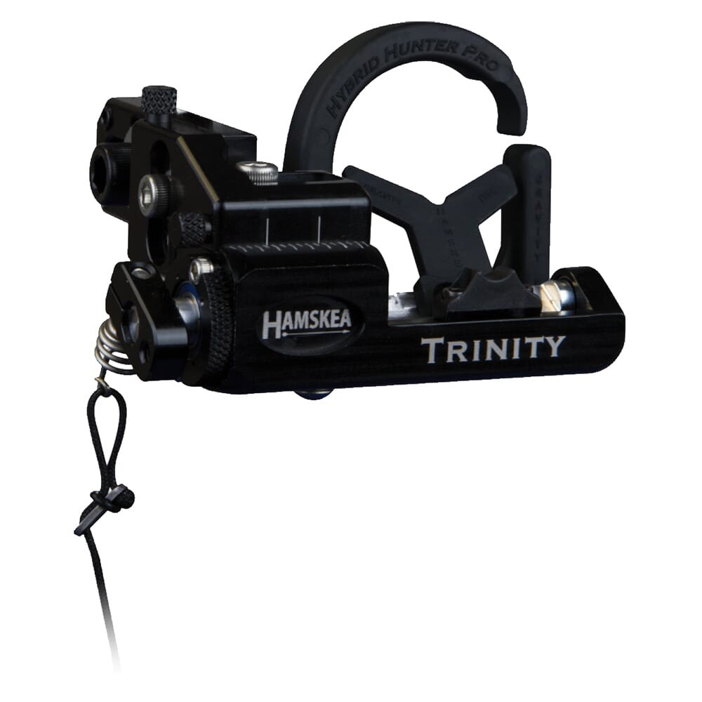 Hamskea Trinity Hunter LH Black Micro-Tune Arrow Rest (211882): NEW, Free Ship