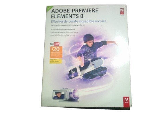 Adobe Premiere Elements 8 Education Movie Creator for Windows on DVD