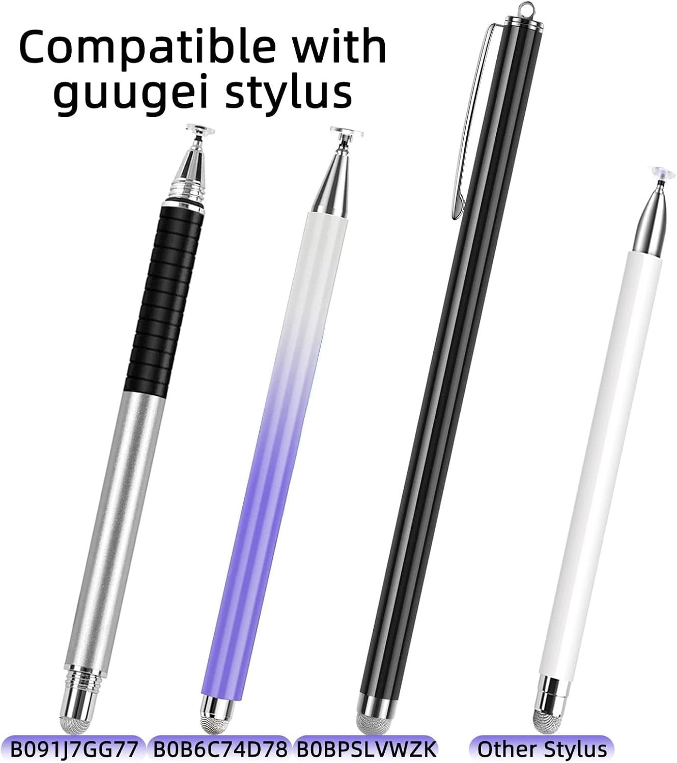 Mesh Fiber Tips (10 Pack) GUUGEI Stylus Pen Replacement Suitable for...