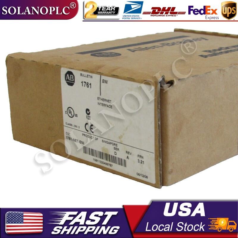 AB 1761-NET-ENI MicroLogix and SLC Communication Adaptor NEW US Free Tax