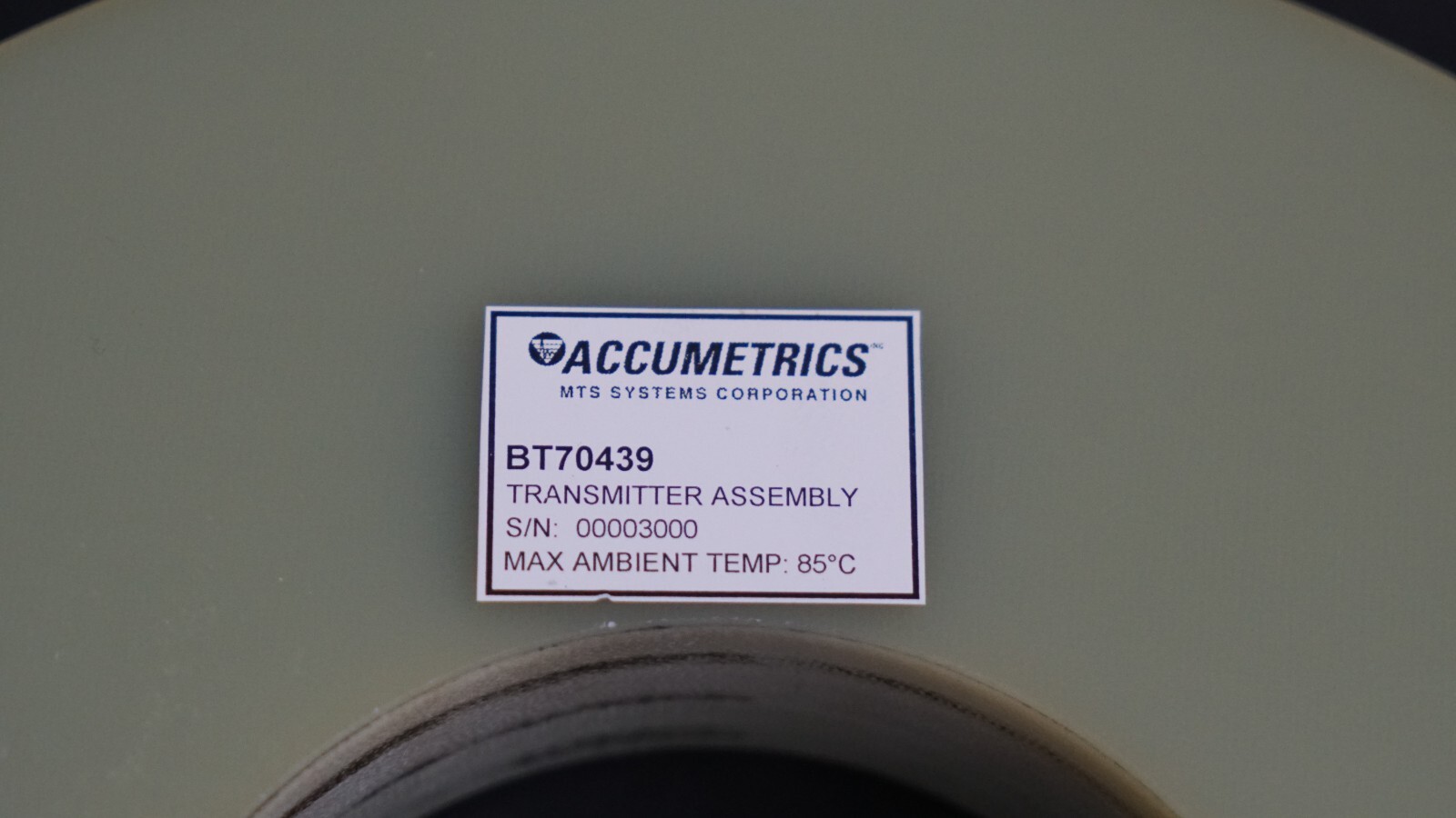 ACCUMETRICS BT70439 Transmitter Assembly