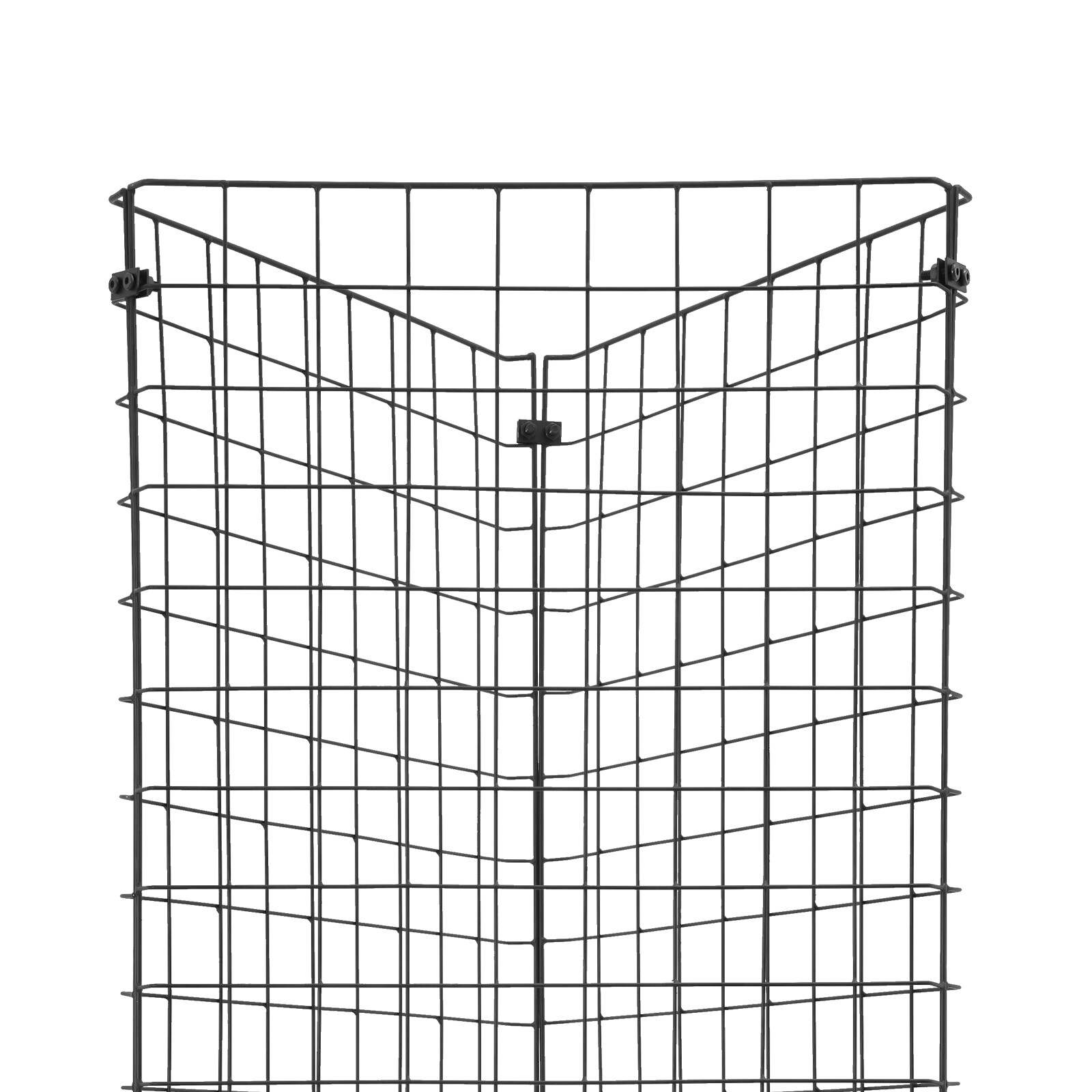 Wire Grid Panel Tower Triangle Display Stand Wire Grid for Retail Display Rack