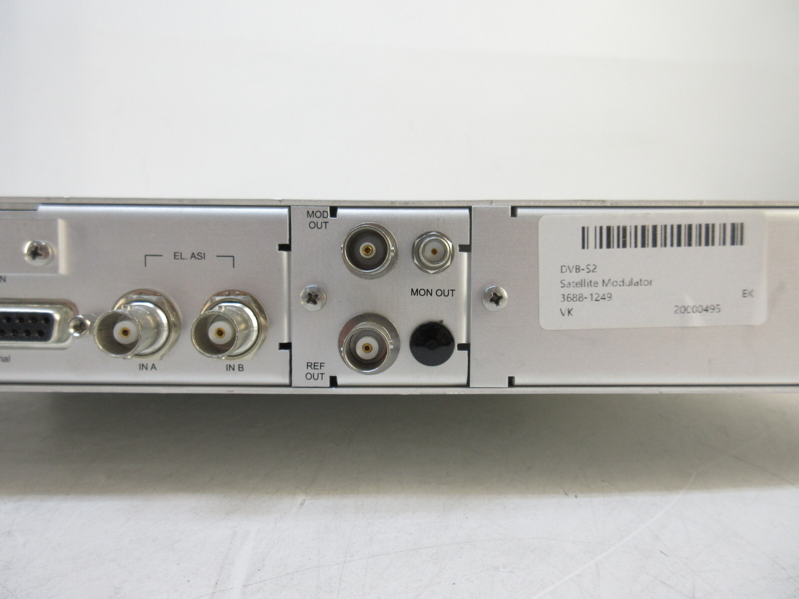 Newtec Azimuth DVB-S2 Broadcast Satellite Modulator Type: NTC/2277/xF