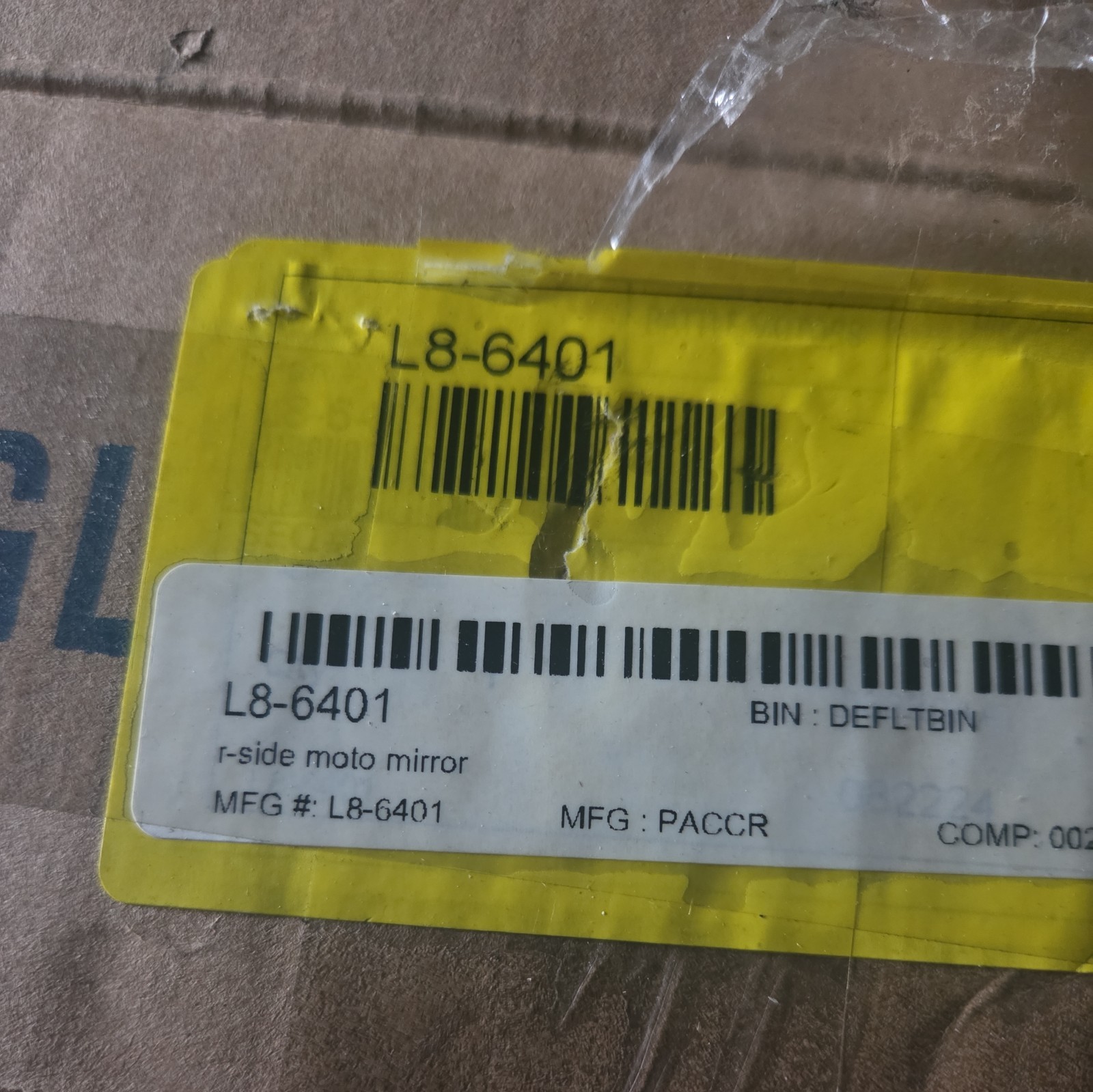 Moto-Mirror 8-6401 Left/Driver Door Mirror - New