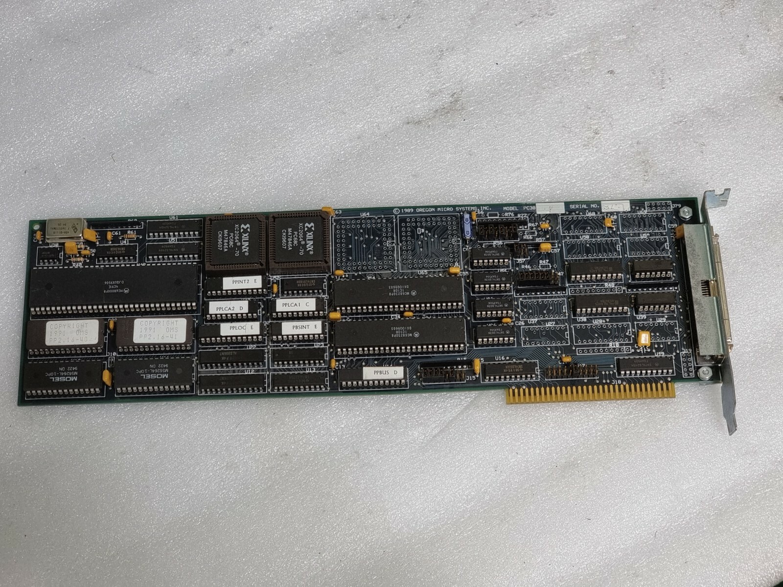 OREGON MICRO SYSTEM PC38 BOARD