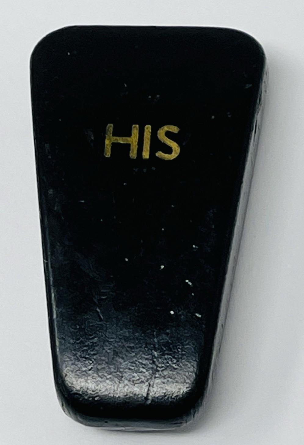 His 3 Key Metal Box Holder Hardcase Vintage 1960's