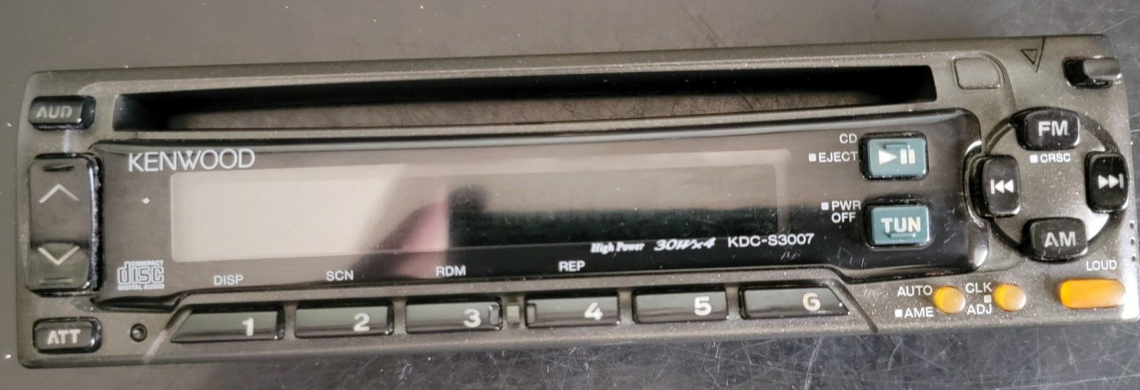 KENWOOD KDC-S3007 CAR STEREO  KENWOOD KDC-S3007  FACEPLATE ONLY ONLY  OEM🟠