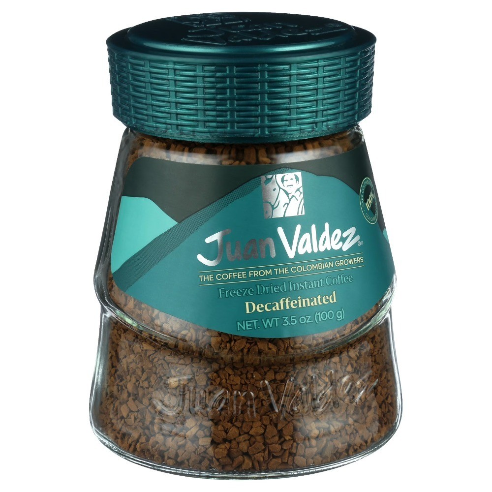 Decaf Instant Coffee 3.5 oz Jar No Artificial Flavors