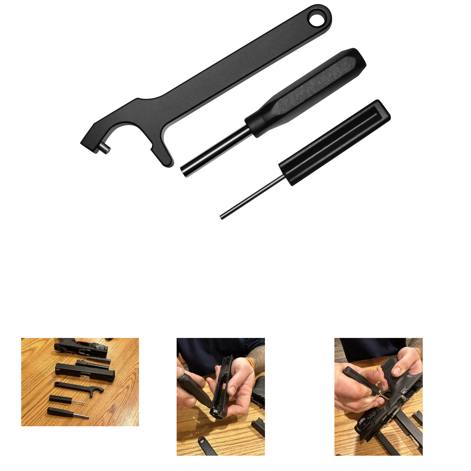 Tools Kit for Glock Pistols Front Sight Removal Pin Punch Magazine Disassembly