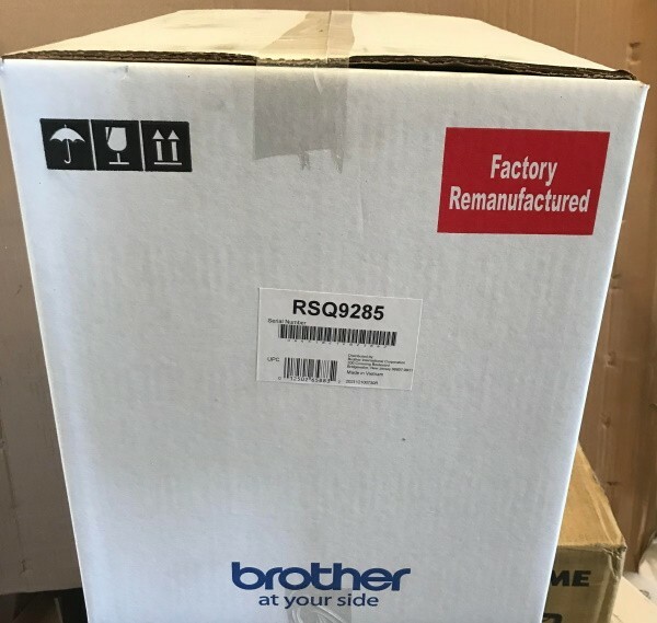 Brother SQ9285 Computerized Sewing Quilting Machine + 10 Feet + Table