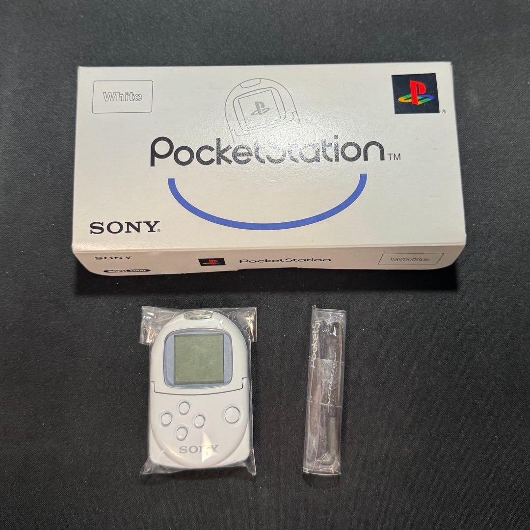 Sony PlayStation PocketStation White SCPH-4000 with Manual new JPN